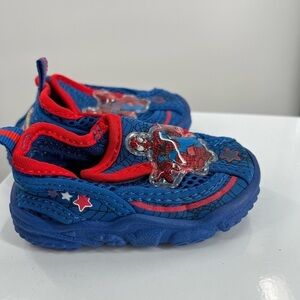 Marvel Spiderman & Friends Toddler Swim Shoes Small 1-2